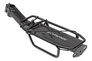 Suporte traseiro de bicicleta Schwinn Deluxe Lightweight, capacidade de 9 kg, preto