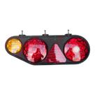 Suporte traseiro led com triangulo - noma e universal -acrilica/ esquerdo - pl21047669