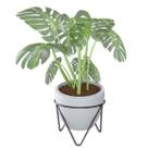 Suporte Tripé Para Vaso Chão Planta Jardinagem Decoração Aço
