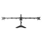 Suporte Triplo de Mesa para Monitores ELG, Giratório, Articulado - T1236N Suporte Triplo de Mesa para Monitores ELG, Giratório, Articulado - T1236N