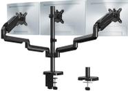 Suporte triplo para monitor MOUNT PRO para 3 telas de até 32"