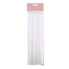 Suporte tubo p/ bolo 30x1,13cm pct c/ 8un branco lsc toys Suporte tubo p/ bolo 30x1,13cm pct c/ 8un branco lsc toys