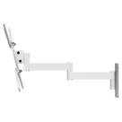 SUPORTE TV 10" a 42" VESA 200X200 4 MOVIMENTOS BRANCO