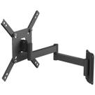 SUPORTE TV 10" a 42" VESA 200X200 4 MOVIMENTOS PRETO