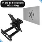 Suporte TV Articulado 14-55 Polegadas - 50kg