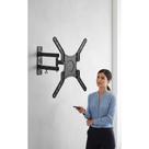 Suporte TV Articulado 26"-65" Dupla Haste Preto
