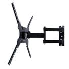 Suporte Tv Articulado De Parede 23 a 55 Polegadas Universal Smart 4k LCD e LED Com Cabo HDMI CS0030AC Casa do Suporte
