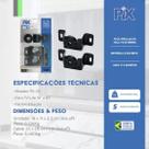 Suporte tv fixo universal 10" a 85" - compacto