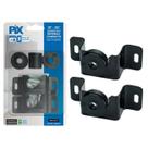 Suporte tv fixo universal led e lcd de 10" a 85" preto 80 kg Suporte tv fixo universal led e lcd de 10" a 85" preto 80 kg