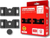 Suporte Tv Fixo Universal Led, Lcd, Smart 10 A 90 Brasforma SBRU951