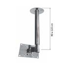 Suporte TV Teto Telescópio 10" à 60" 1060.9CR Cromado