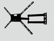 Suporte Tv Tri Articulado 10 A 60 Braço Longo Prismatic PR-700