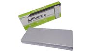 Suporte U Universal para Trava Fechadura Eletroima Porta de Vidro M150 Ipec