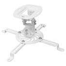 Suporte Universal de Teto para Projetor, Suporte Até 13,5kg, Rotação 360, Branco, PRO100W, ELG