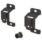 SUPORTE UNIVERSAL FIXO GANCHO PAREDE TV 10 a 85 TODOS VESA UNIVERSAL PRETO