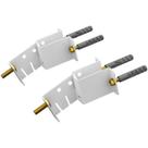 SUPORTE UNIVERSAL FIXO INCLINÁVEL ANTI FURTO TV 10 a 65 PAREDE BRANCO VESA UNIVERSAL SUPORTE UNIVERSAL FIXO INCLINÁVEL ANTI FURTO TV 10 a 65 PAREDE BRANCO VESA UNIVERSAL