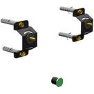 SUPORTE UNIVERSAL FIXO TV 10"a65" TODOS VESA ROLDANA-PRETO