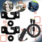 Suporte Universal Tv Fixo de Parede 13 a 70 Pol + Cabo Hdmi 2m + Régua Extensora 4 Tomadas 85cm