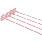 Suporte Vareta Pega Balão 30cm Rosa - 10 unid