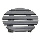 Suporte Vaso Planta Redondo Rodinhas Pallet Movel Decoracao Deck Jardim Varandas Sacadas Resistente Versatil
