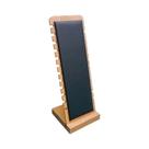 Suporte Vertical De Bambu Para Exibição De Colares, Ideal Para Vendas De Joias E Exibição Familiar