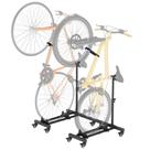 Suporte Vertical para Bicicleta Sttoraboks, 2 Unidades, Rodas Ajustáveis Suporte Vertical para Bicicleta Sttoraboks, 2 Unidades, Rodas Ajustáveis