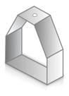 Suporte Vertical Para Eletrocalha 75x50mm