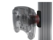 Suporte vertical para volante Fanatec QR para cockpit de simulação Suporte vertical para volante Fanatec QR para cockpit de simulação