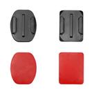 Suportes Adesivos Para Câmeras De Ação GoPro Insta 360 X5 X4 SJCAM DJI, Suportes Adesivos Planos E