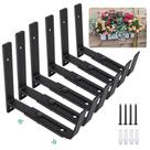 Suportes ajustáveis para jardineira Maotong, profundidade de 15 a 30 cm Suportes ajustáveis para jardineira Maotong, profundidade de 15 a 30 cm
