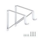 Suportes de armário HOME MASTER HARDWARE Heavy Duty, pacote com 2