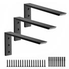 Suportes de bancada Blactea Premium Heavy Duty 35,56 cm, pacote com 3