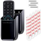 Suportes de controle remoto TotalMount Hole-Free Black (x2)