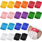 Suportes de manga de softball Dingion para mulheres, 20 pares, 10 cores