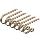 Suportes de meias de Natal Festanlee Metal Mantel Hangers