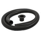 Suportes de montagem T-H Marine Trident Marine 3m Black Stern Flex Hose com flange de popa