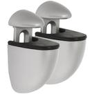 Suportes de prateleira ajustáveis Dolle Euro Style Silver
