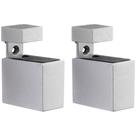 Suportes de prateleira ajustáveis Dolle Silver 5x5x5 cm