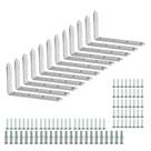 Suportes de prateleira flutuantes Alise Heavy Duty L Bracket x12