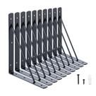 Suportes de prateleira HOME MASTER HARDWARE 25 x 20 cm, triângulo de 90 Suportes de prateleira HOME MASTER HARDWARE 25 x 20 cm, triângulo de 90