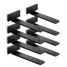 Suportes de prateleira WINKER, metal flutuante de ferro de 6 polegadas, pacote com 8 Suportes de prateleira WINKER, metal flutuante de ferro de 6 polegadas, pacote com 8
