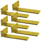 Suportes de prateleira YMDparts Heavy Duty Industrial L Bracket Suportes de prateleira YMDparts Heavy Duty Industrial L Bracket
