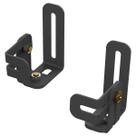 Suportes home theater caixa som ajustável 1 par preto Suportes home theater caixa som ajustável 1 par preto