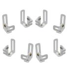 Suportes home theater caixa som ajustável 4 pares