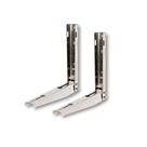 Suportes inox 400 mm (9 a 12.000 btu/h) 1 par.