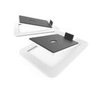 Suportes para alto-falantes Kanto S6W Tilted Pair, capacidade de 9 kg, brancos