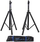 Suportes para Alto-Falantes Rockville RVES1 - Tripé para DJ e PA com Bolsa de Transporte