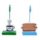 Suportes para clipes fotográficos Silver Buffalo Friends Central Perk Set 2
