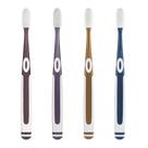 Suportes para escovas de dentes Healifty Silicone Soft Cerstles, conjunto de 4