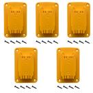 Suportes para ferramentas UOSXVC, kit com 5 unidades para Dewalt 20V, 12V e Milwaukee M18 Suportes para ferramentas UOSXVC, kit com 5 unidades para Dewalt 20V, 12V e Milwaukee M18